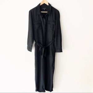 Banana Republic Black Utility Jumpsuit